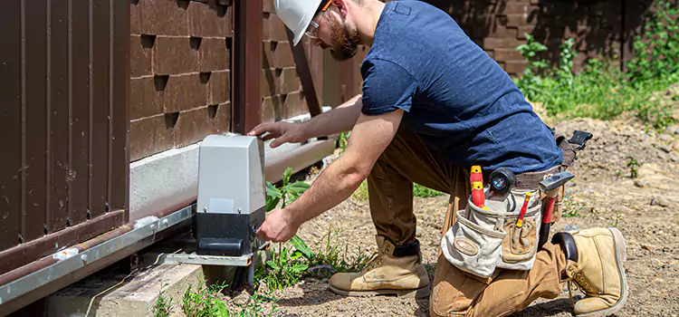 Electric Driveway Gate Installation Columbine