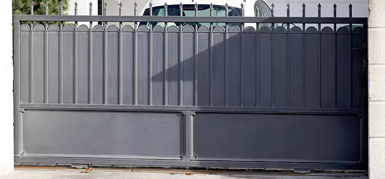 Metal Driveway Gate Installation Columbine